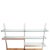1980s 1970s Aluminum and Glass Orba Wall Unit by Janet Schweitzer for Pace Collection For Sale - Image 5 of 11