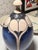 A sculptural lidded raku pottery vessel by North Carolina ceramic artist Andy Smith, distinguished by its deep cobalt-blue...