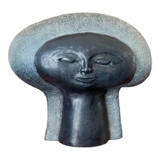 Vintage Paul Bellardo Sculpture for Austin Productions "Heads of the Universe" For Sale