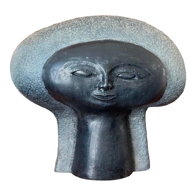 Vintage Paul Bellardo Sculpture for Austin Productions "Heads of the Universe" For Sale