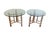 Wood 1970's Attributed McGuire Furniture Leather Wrapped Bamboo Accent Tables - A Pair For Sale - Image 7 of 12