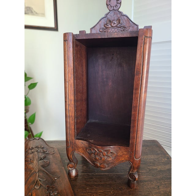 Antique 19th Century French Provincial Salt & Flour Box For Sale - Image 11 of 18