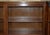 Flamed Hardwood Open Bookcase, Set of 3 For Sale - Image 10 of 18