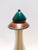 Beige Postmodern Encased and Hand-Blown Glass Decanter Bottle, Italy, 1960s For Sale - Image 8 of 16