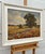 Vintage Impressionist English River Landscape Painting with Flowers & Figures 1985 For Sale - Image 10 of 16