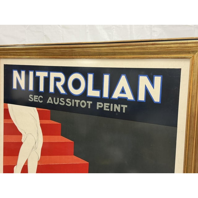Leonetto Cappiello Nitrolian Art Deco Advertising Poster, Paris, 1929 For Sale - Image 11 of 18