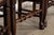19th Century Farmhouse English Oak Harlequin Rush Spindle Back Dining Chairs, 1880, Set of 6 For Sale - Image 12 of 13