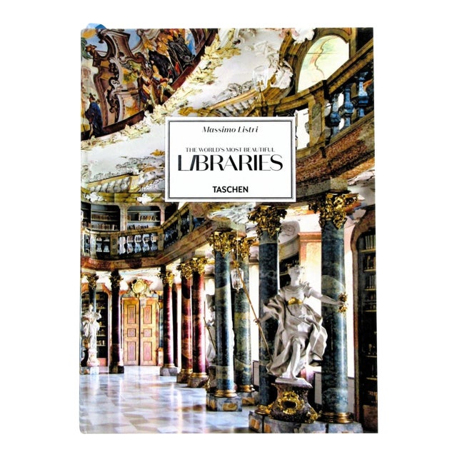 Massimo Listri the World's Most Beautiful Libraries Taschen Large Hardcover For Sale