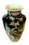 Ceramic Japanese Black Enameled Bird of Paradise Porcelain Vase, Circa 1930 For Sale - Image 7 of 8