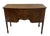 Antique Edwardian Flame Mahogany Bow Front Sideboard, 1900 For Sale