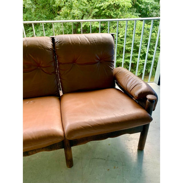Mid-Century Brutalist Sofa in the style of Sergio Rodrigues, 1960s For Sale - Image 15 of 18