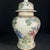White Pair of Chinese Famille Rose Porcelain Figural General Jars With Lids For Sale - Image 8 of 9