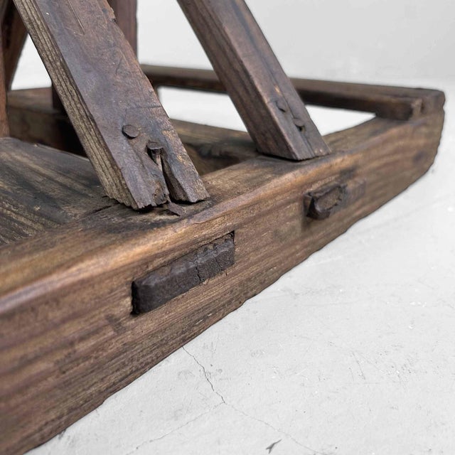 Antique Japanese Rice Windmill, 1890s For Sale - Image 12 of 14