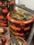 Chinoiserie Lacquered Wedding Basket Carriers, Set of Seven For Sale - Image 12 of 12