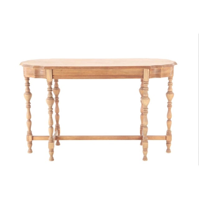 Sand Mid 20th Century Mae Heirloom Console Table For Sale - Image 8 of 9