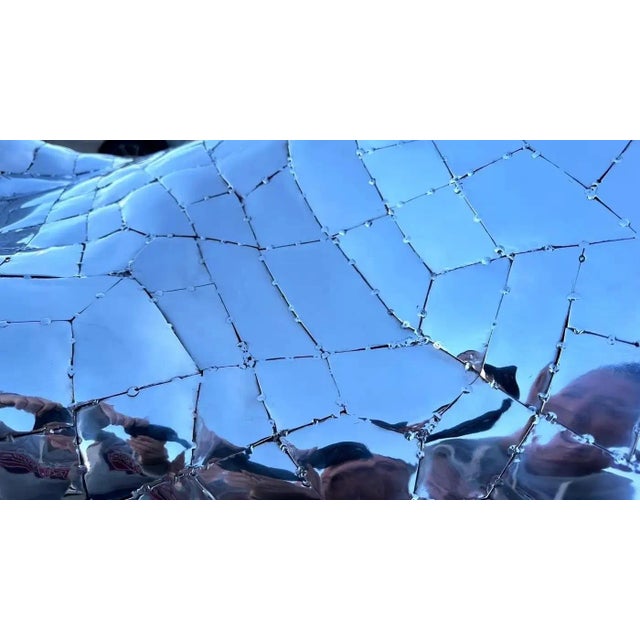 Triceratops Sculpture in Stainless Steel For Sale - Image 9 of 12