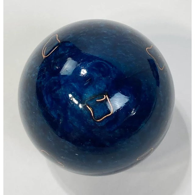 Mid 20th Century Boxed Chinese Cloisonne Boading Balls, Pair For Sale - Image 5 of 6