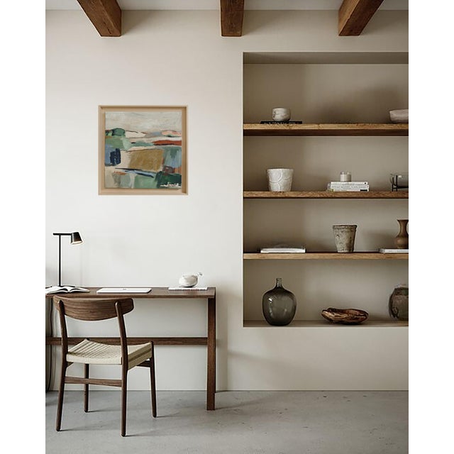 Paint Horizon Silencieux, Abstract Landscape, Expressionism, Framed by Sophie Dumont For Sale - Image 7 of 7