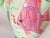 Large Pink and Green Painted Ceramic Vase from Vallauris, France, 1970 For Sale - Image 9 of 12