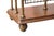 Wood 1920’s English Brass & Oak Magazine Rack For Sale - Image 7 of 9
