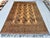Terracotta Design Camel Turkmen Bokhara Hand-Knotted Wool Rug - 6'7" X 9'7" For Sale - Image 6 of 12
