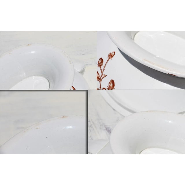 19th Century Large English Transferware Aesthetic Movement Era Tureen For Sale - Image 12 of 13