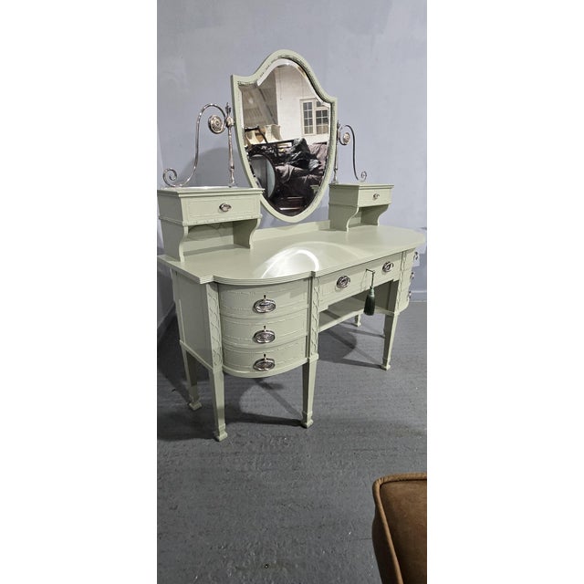Painted Dressing Table, 1900 For Sale - Image 12 of 16