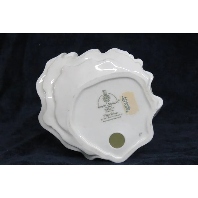 1990s Royal Doulton HN3497 Jessica English Bone China Porcelain Figurine For Sale - Image 5 of 11