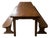 19th Century Monumental Norman Farm Table and Benches in Cherry and Oak, 1860s, Set of 3 For Sale