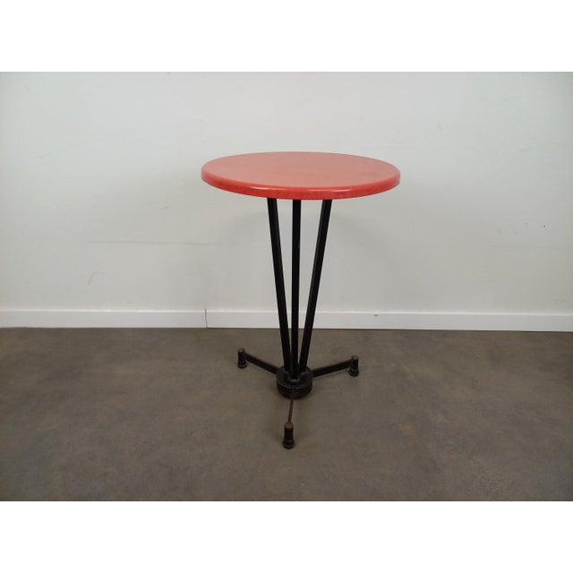 Parisian Bistro Pedestal Table, 1950s For Sale - Image 17 of 17