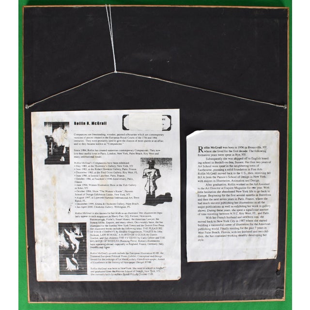 Traditional "Divot Stomping" by Rollin McGrail For Sale - Image 3 of 4