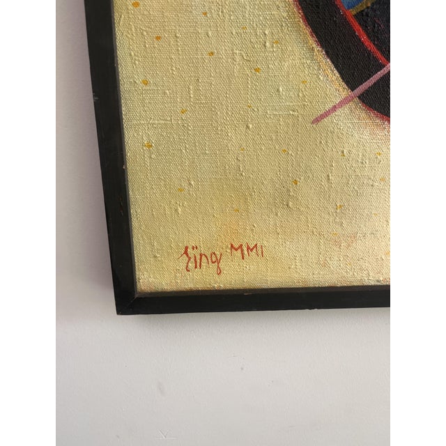 Harmut Eing, Zanzibar in Vlissingen, Oil on Canvas, 2001 For Sale - Image 3 of 4