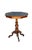 Italian Antique Italian Walnut Maquetry Oct Tableaganal Pedestal For Sale - Image 3 of 9