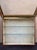 Glass Gilt Plaster Wall Display Cabinet with Glass Shelves, 1930s For Sale - Image 7 of 9