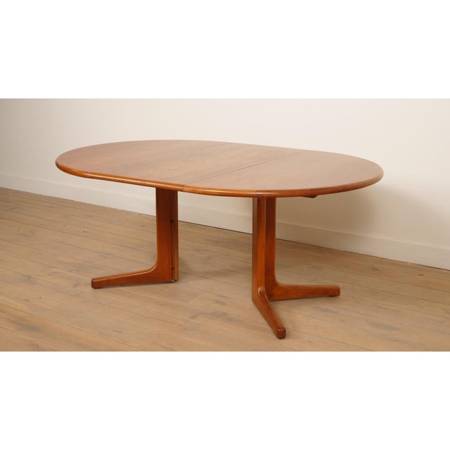 Vintage Teak Dining Table, 1950s For Sale - Image 4 of 14