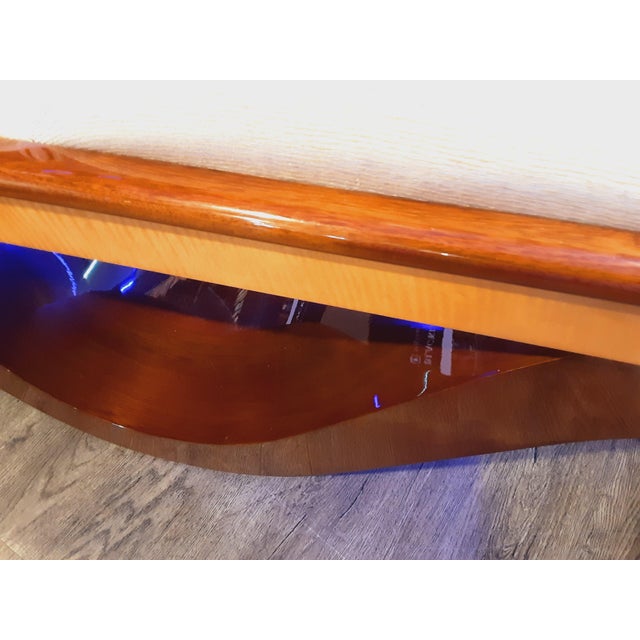 2010s Art Deco Style Bench For Sale - Image 5 of 8