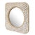 A True One Of A Kind Piece, This Mirror Features An Antircate Mosiac Frame Made Of Natural Teak Wood Branches. Their...