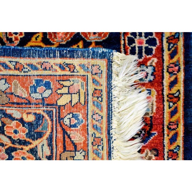 1920s Early 20th Century Sarouk Mohajeran Rug For Sale - Image 5 of 6
