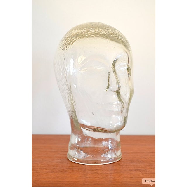 1960s Vintage Italian Glass Head, 1960s For Sale - Image 5 of 12