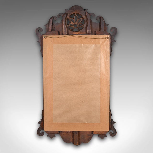 1780's Antique Vanity Mirror For Sale - Image 9 of 9