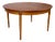Vintage Danish Round Extending Dining Table For Sale