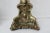Late 20th Century Baroque Style Empire Altar Brass Candlesticks S/2 For Sale - Image 5 of 7