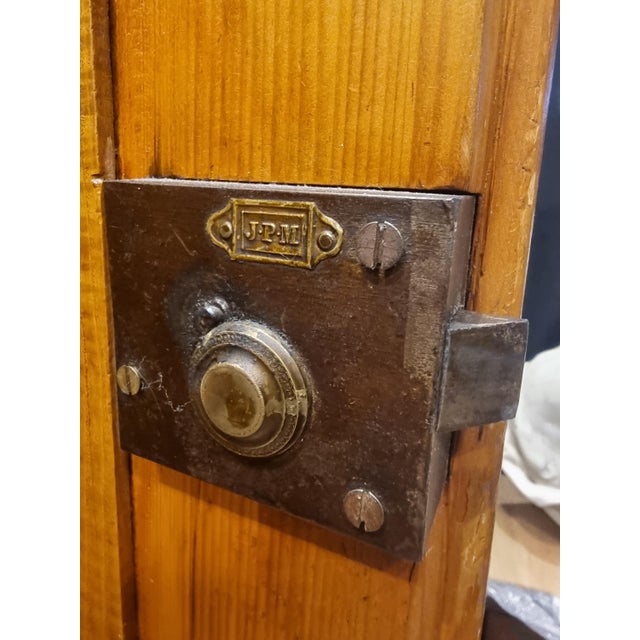 Tan Biedermeier Ash Burl Wardrobe, 1820 For Sale - Image 8 of 14