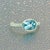 Natural Finely Faceted Aquamarine Ring 6.5 14k W Gold 1.64 TCW Certified $1,950 221341 This is a Unique Custom Made...