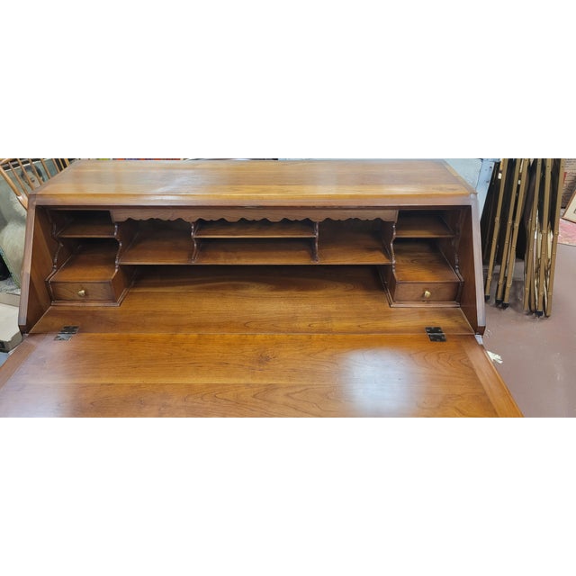 Fine Vintage Stickley Cherry Desk For Sale - Image 13 of 13