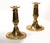 1950s English Traditional Brass Candle Holders, Pair For Sale In Miami - Image 6 of 12
