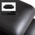 Two-Seater Leather 6500 Sofa in Black with Manual Function from Rolf Benz For Sale - Image 10 of 16