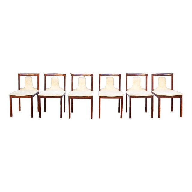 Chairs by C. Salocchi for Luigi Sormani, Set of 6 For Sale - Image 9 of 9