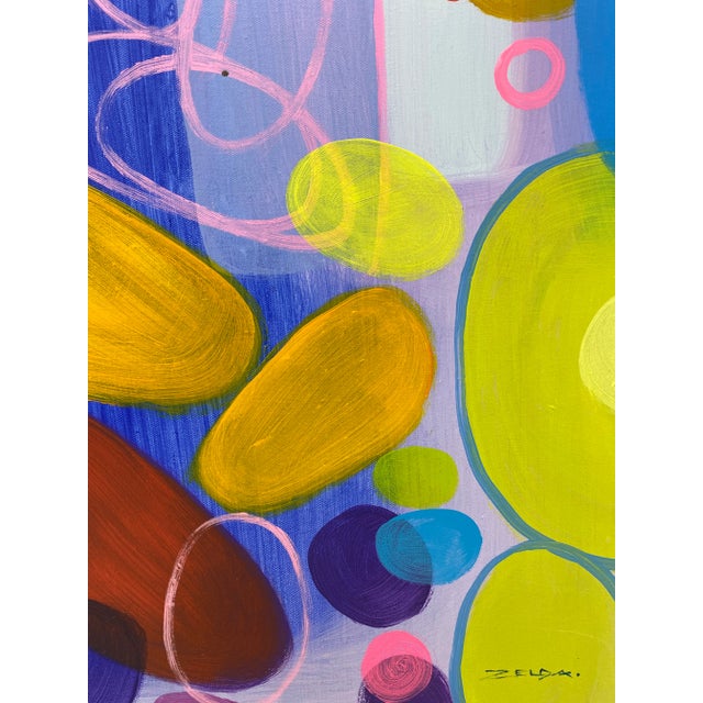 Contemporary Abstract Original Oil Painting For Sale - Image 9 of 12