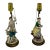 Antique Samson of Paris Chelsea-Style Porcelain Shepherd & Shepherdess Table Lamps - Pair For Sale